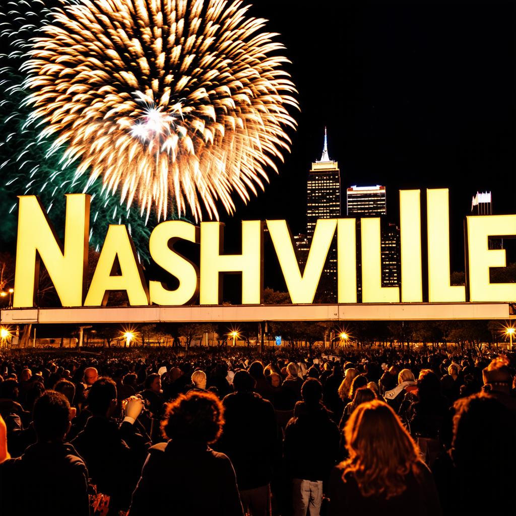 Who is hosting the New Year's Eve party in Nashville?