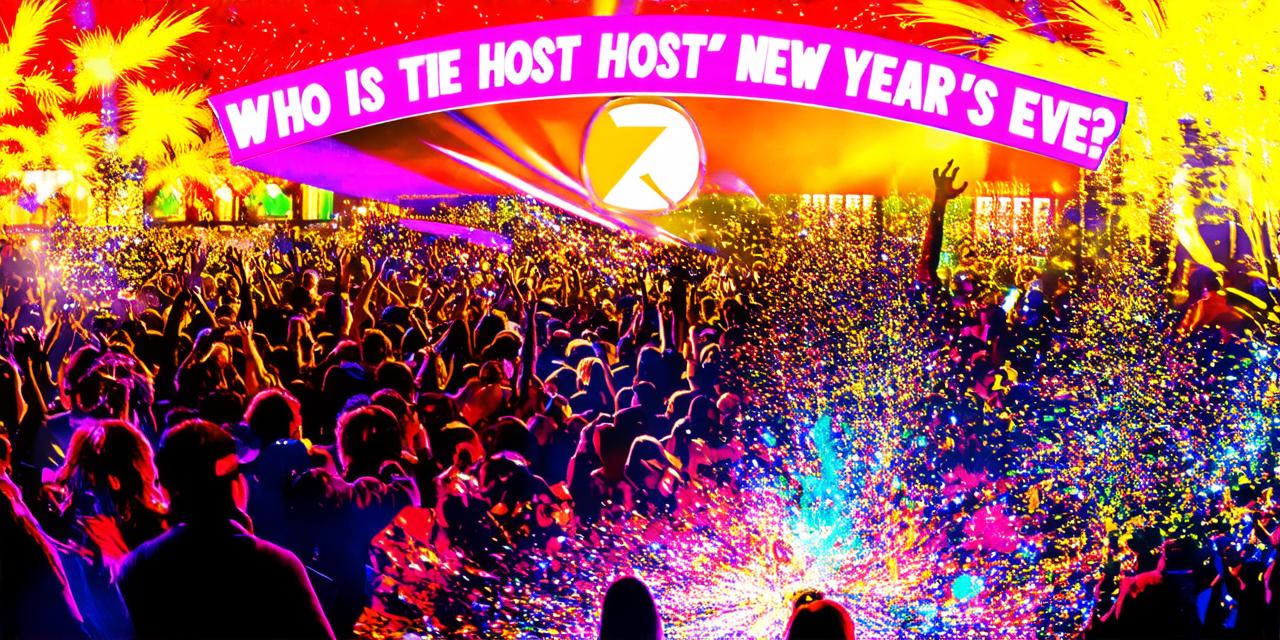 Who is the host of Rockin’ New Year’s Eve?