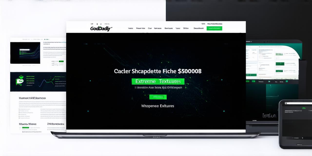 Does the GoDaddy website builder come with hosting included?