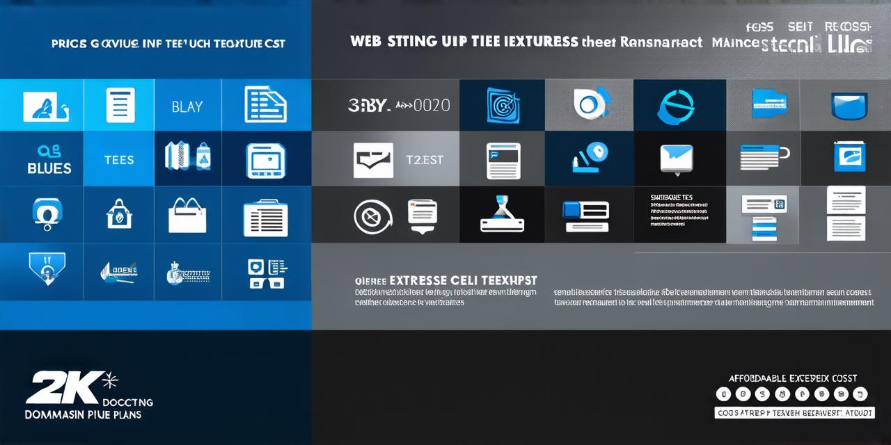 What is the cost of web hosting?