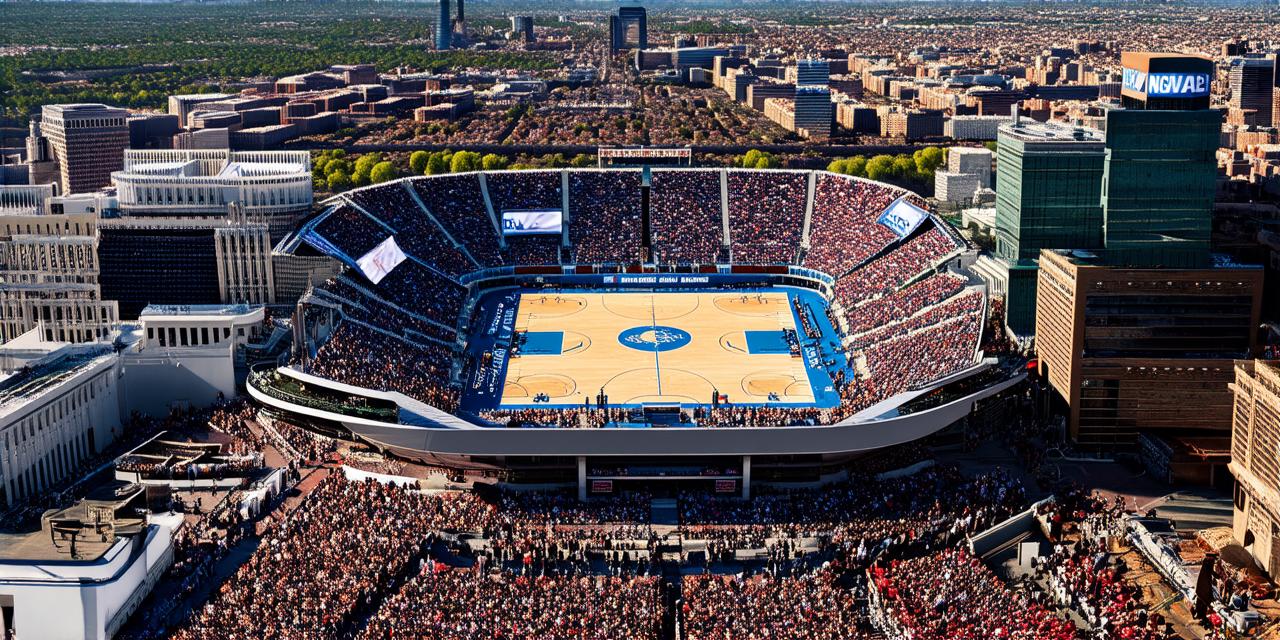 Which cities are serving as hosts for the NCAA tournament?