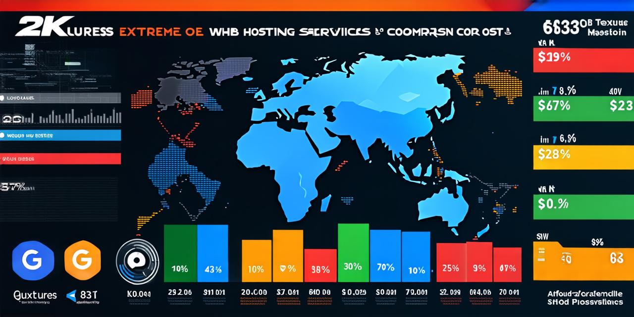 What is the cost of Google’s web hosting services?