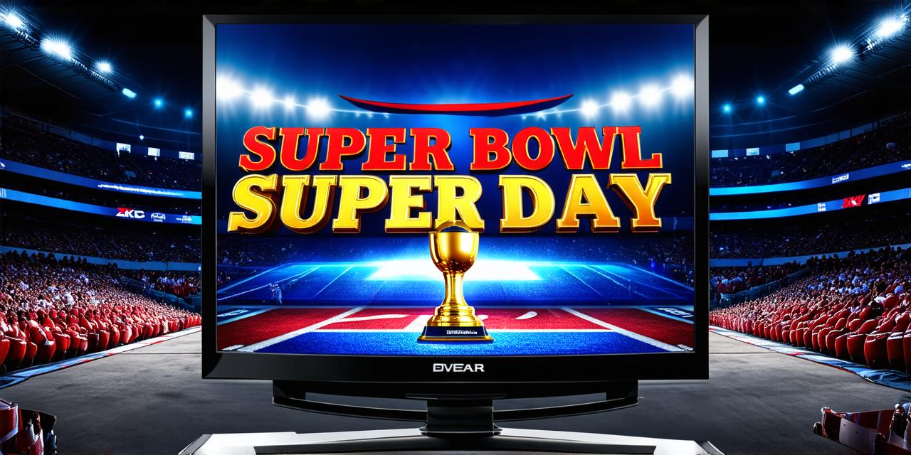 Which channel is broadcasting the Super Bowl?