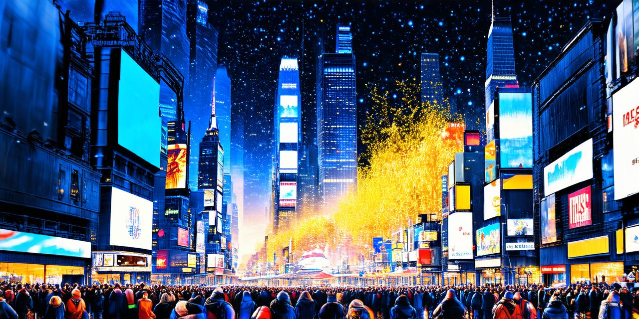 Who is the host for the New York City ball drop?